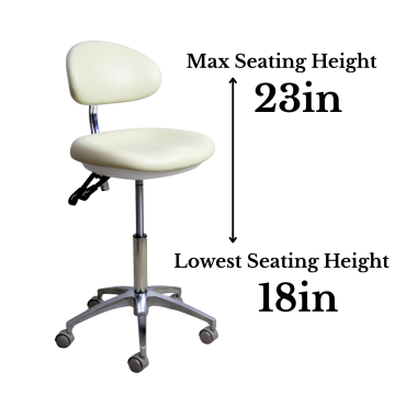 Martelli Ergonomic Comfort Chair (Cream)